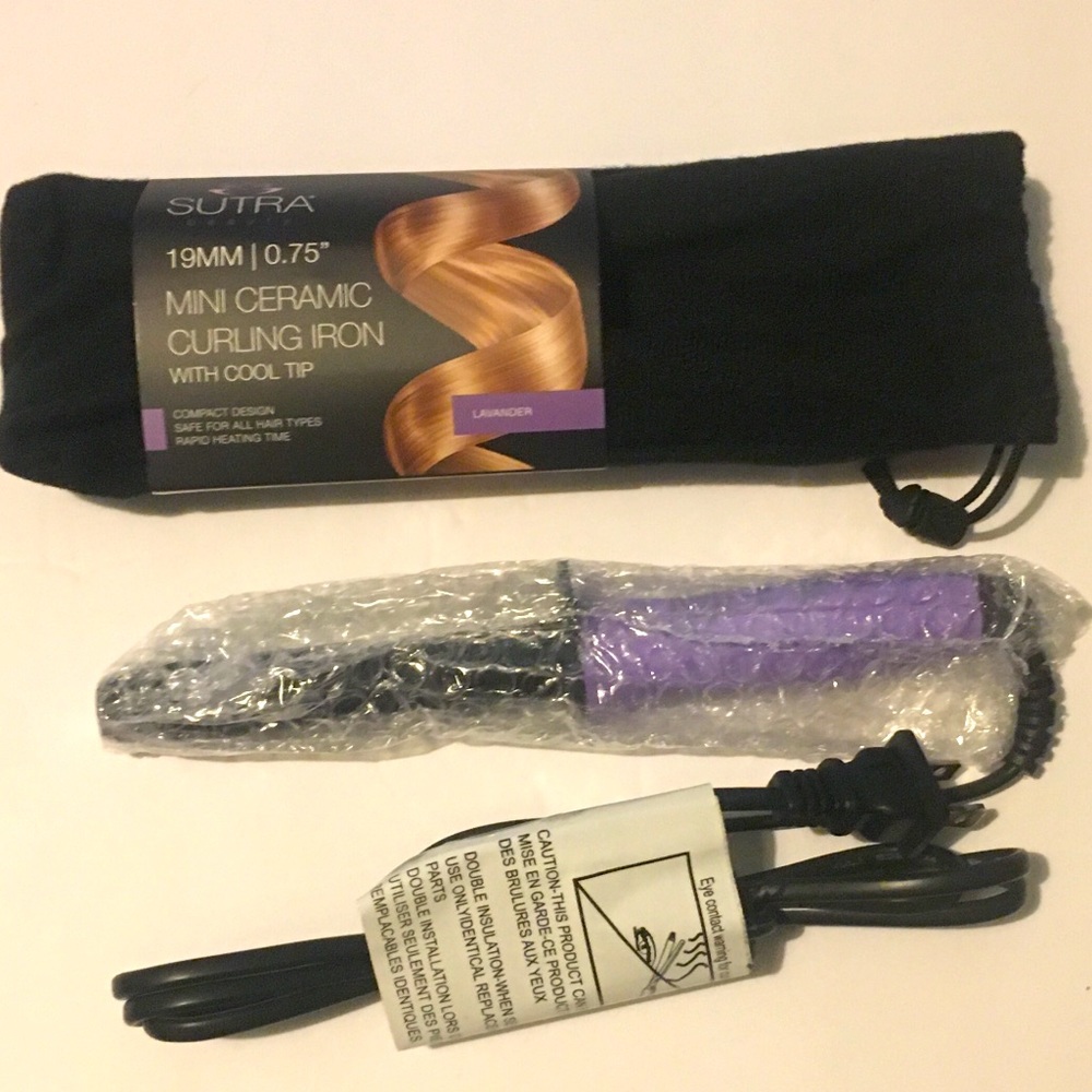 Sutra mini ceramic curling iron